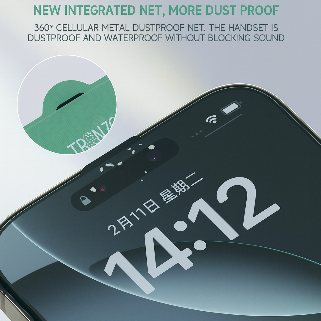 iPhone 16 Series HD Clear Auto-Apply Tempered Glass Screen Protector – Dust-Free Easy Install | Bubble-Free | HD Clear Protection