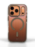 TRONZO BC-159 Gray Gradient  – Premium Transparent MagSafe iPhone Case