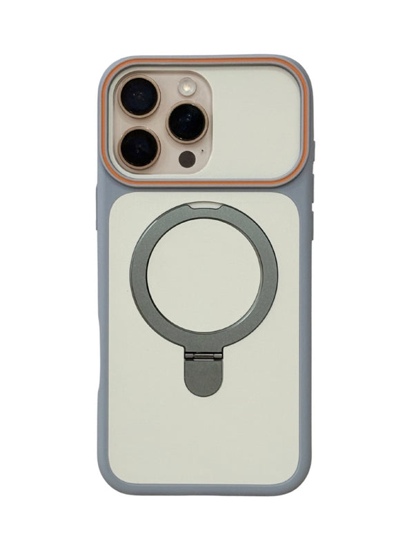 MAGSAFE RING GREY – Premium Magnetic Stand iPhone Case