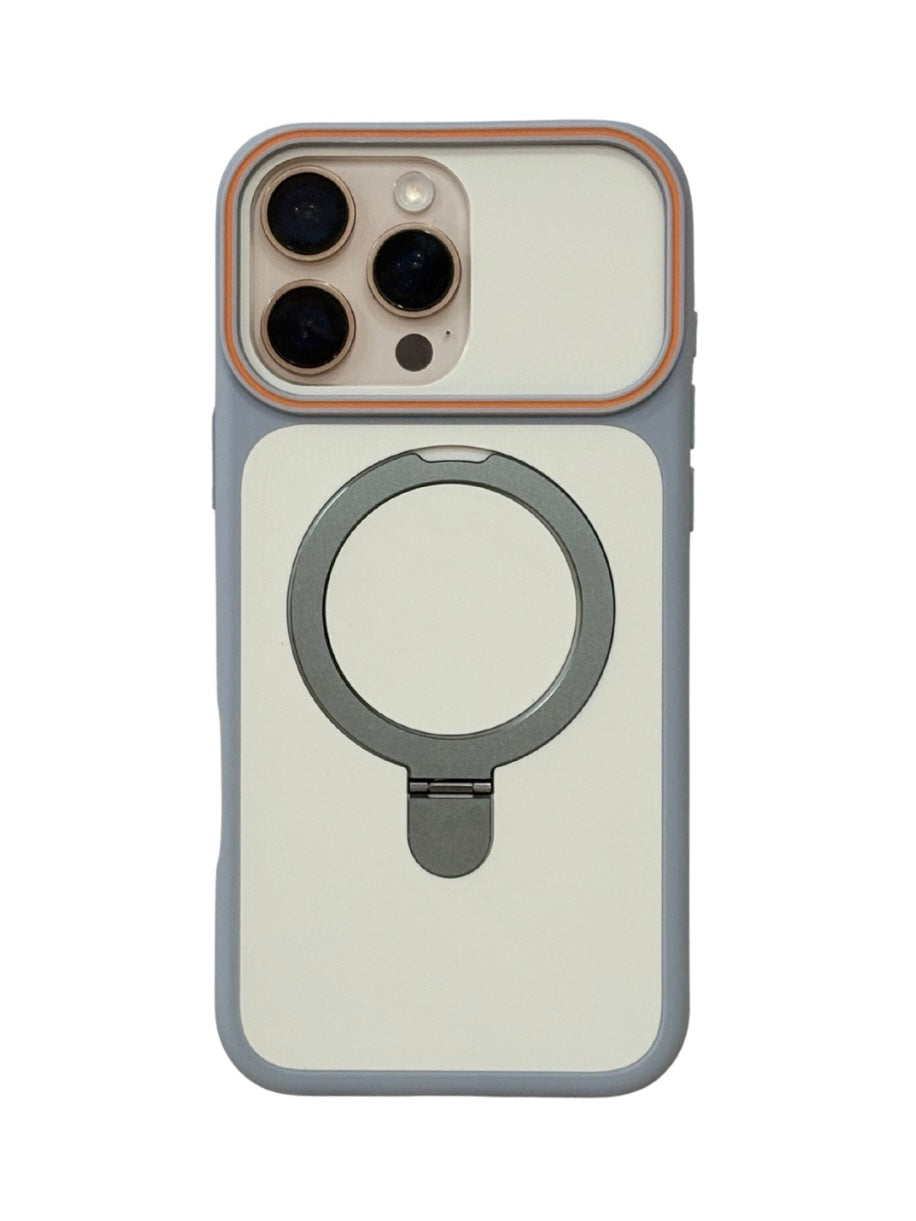 MAGSAFE RING GREY – Premium Magnetic Stand iPhone Case