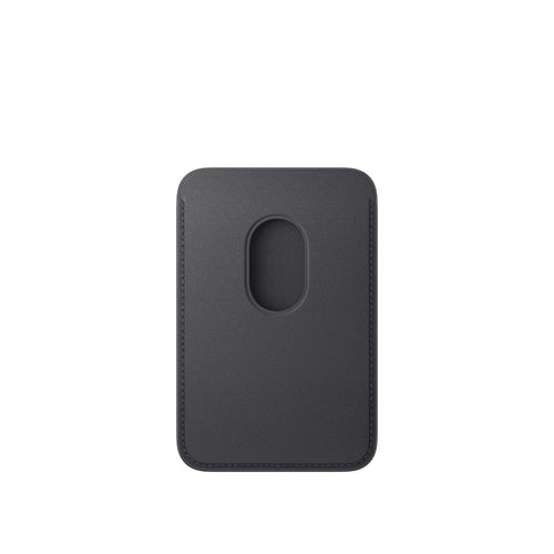 Apple Leather Wallet with MagSafe (for iPhone)-Black
