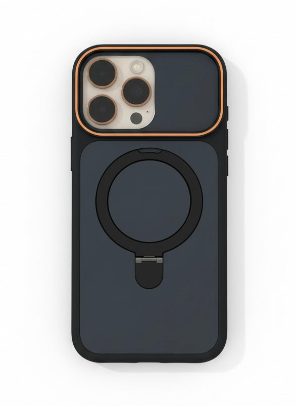 MAGSAFE RING BLACK – Premium Magnetic Stand iPhone Case